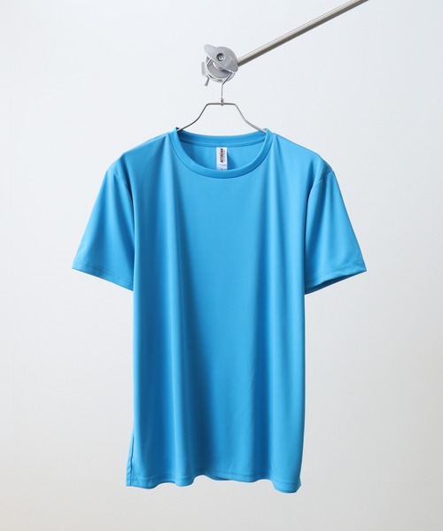 BEES BEAM(ビーズビーム)の「BEES BEAM ファンクショナルドライTシャツ(Tシャツ/カットソー・レディース・イエロー系1/イエロー系/オレンジ/ピンク系/バーガンディー/ピンク/グリーン/ブラック/ホワイト/レッド/ライム/ネイビー/ダークグレー/ロイヤルブルー/ターコイズブルー/サックスブルー/アーミー・XS/XXXL/S/XXL/XL/L/M)」の10枚目の写真