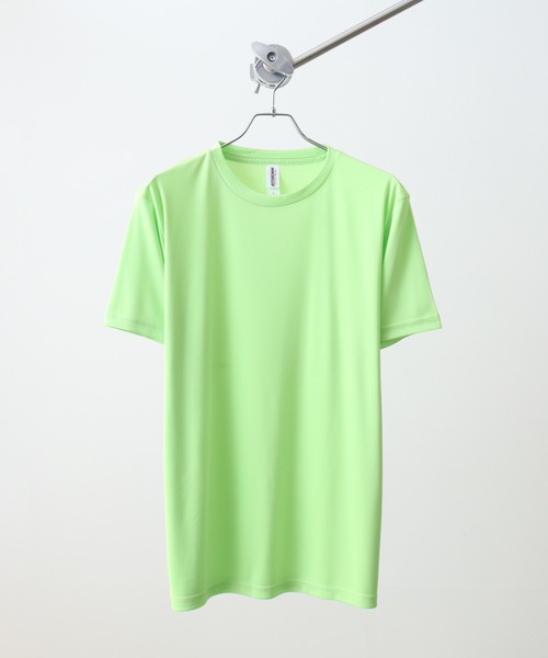 BEES BEAM(ビーズビーム)の「BEES BEAM ファンクショナルドライTシャツ(Tシャツ/カットソー・レディース・イエロー系1/イエロー系/オレンジ/ピンク系/バーガンディー/ピンク/グリーン/ブラック/ホワイト/レッド/ライム/ネイビー/ダークグレー/ロイヤルブルー/ターコイズブルー/サックスブルー/アーミー・XS/XXXL/S/XXL/XL/L/M)」の5枚目の写真