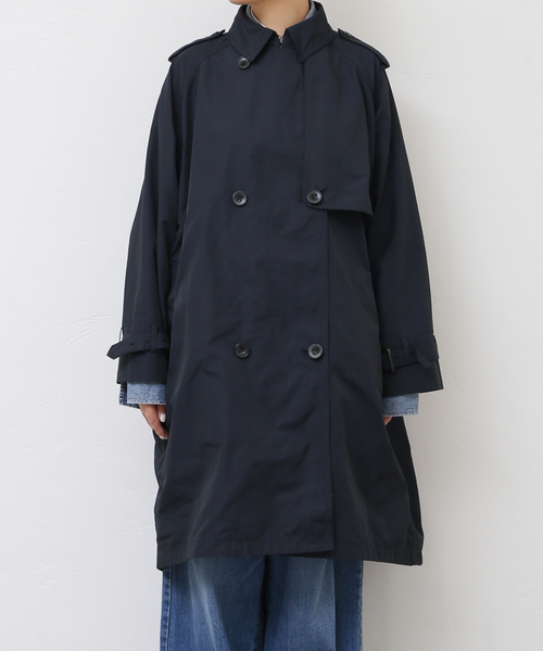 JOURNAL STANDARD LUXE(ジャーナルスタンダード ラックス)の「メモリーウェザービッグトレンチコート(トレンチコート・レディース・ネイビー・FREE)」の17枚目の写真