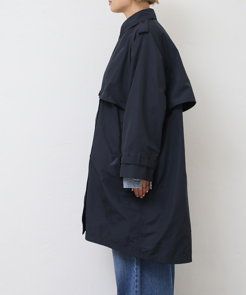 JOURNAL STANDARD LUXE(ジャーナルスタンダード ラックス)の「メモリーウェザービッグトレンチコート(トレンチコート・レディース・ネイビー・FREE)」の18枚目の写真