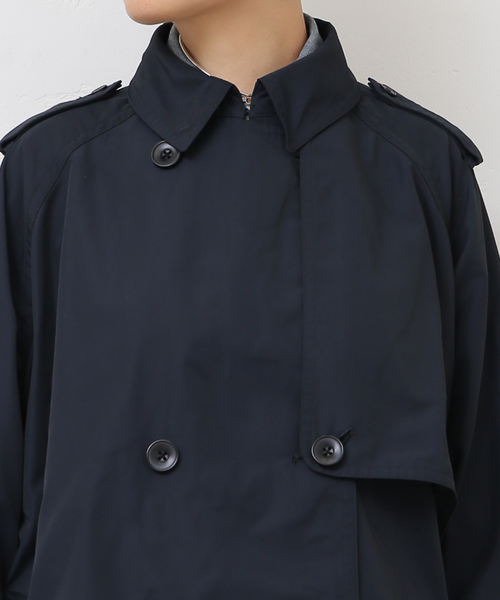 JOURNAL STANDARD LUXE(ジャーナルスタンダード ラックス)の「メモリーウェザービッグトレンチコート(トレンチコート・レディース・ネイビー・FREE)」の20枚目の写真