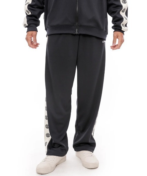 ELEMENT(エレメント)の「ELEMENT メンズ TRACK LIST PANTS セットアップボトムス 【2024年秋冬モデル】/エレメントウエストゴムトラックパンツ(その他パンツ・メンズ・ブラック/ベージュ・MEDIUM/LARGE/X-LARGE)」の3枚目の写真