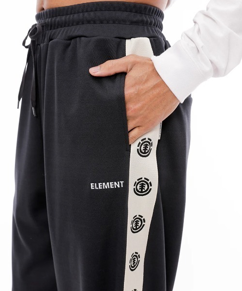 ELEMENT(エレメント)の「ELEMENT メンズ TRACK LIST PANTS セットアップボトムス 【2024年秋冬モデル】/エレメントウエストゴムトラックパンツ(その他パンツ・メンズ・ブラック/ベージュ・MEDIUM/LARGE/X-LARGE)」の7枚目の写真