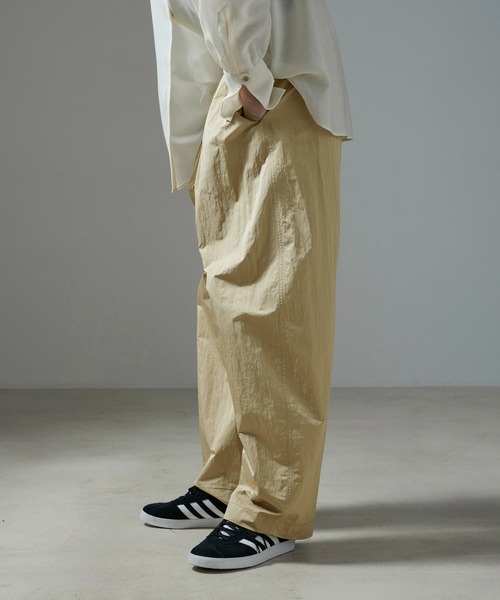 SALON adam et rope'（サロン アダム エ ロペ）の「イージーカービーパンツ（その他パンツ・レディース・ベージュ/ブラック・S/M）」の10枚目の写真