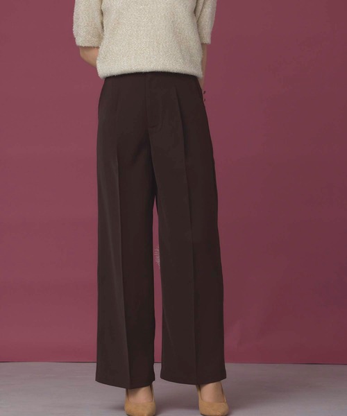 fifth(フィフス)の「ワンタックワイドパンツ(その他パンツ・レディース・チャコールグレー/アイボリー/ブラック/ピンク/ブラウン・S/M/L)」の4枚目の写真