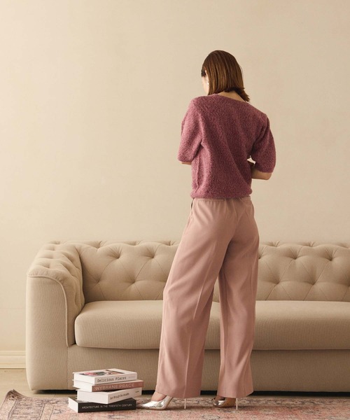 fifth(フィフス)の「ワンタックワイドパンツ(その他パンツ・レディース・チャコールグレー/アイボリー/ブラック/ピンク/ブラウン・S/M/L)」の15枚目の写真