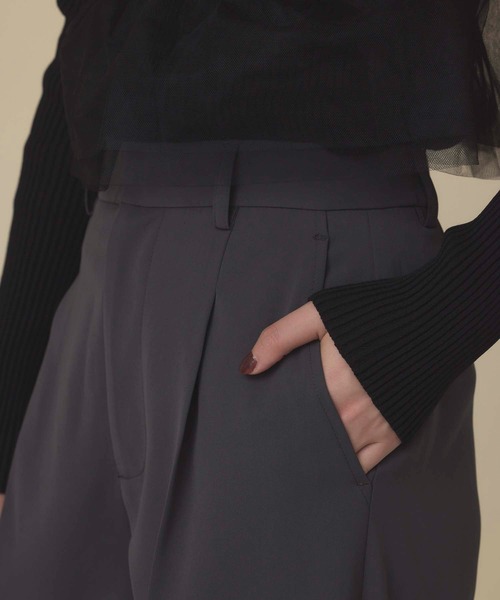 fifth(フィフス)の「ワンタックワイドパンツ(その他パンツ・レディース・チャコールグレー/アイボリー/ブラック/ピンク/ブラウン・S/M/L)」の18枚目の写真