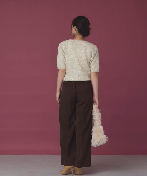 fifth(フィフス)の「ワンタックワイドパンツ(その他パンツ・レディース・チャコールグレー/アイボリー/ブラック/ピンク/ブラウン・S/M/L)」の13枚目の写真