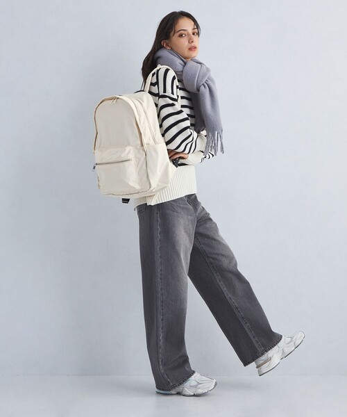 green label relaxing（グリーンレーベルリラクシング）の「ダブルジップ バックパック / リュック - はっ水 -（バックパック/リュック・レディース・ブラック/オフホワイト/グレー/モカ/その他1・FREE）」の7枚目の写真