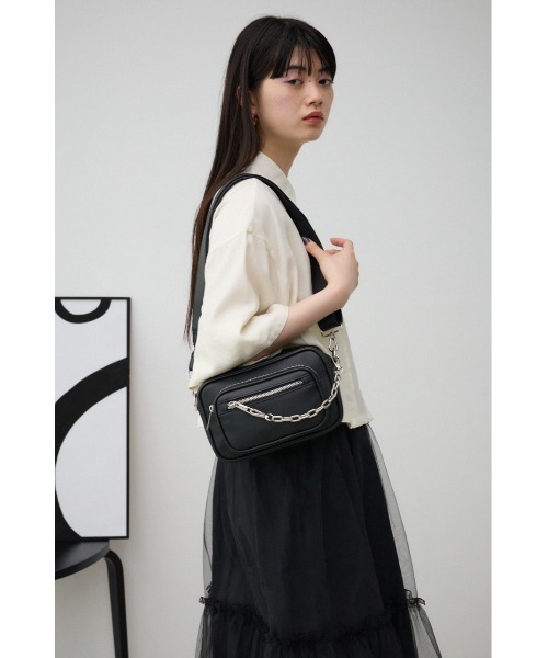 moussy オズワルド ショルダーバッグ セール】アウトポケットスクエアショルダーバッグ（ショルダー