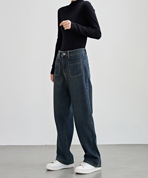 パンツボトムス デニム 裏起毛 ハイウエスト 2colors S/2XL セール】レディース 裏起毛ストレッチデニムスキニーパンツ 冬
