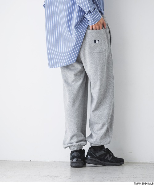 LOWRYS FARM（ローリーズファーム）の「MLBスウェットパンツ 147114（スウェットパンツ・レディース・ネイビー/グレー・LARGE/MEDIUM）」の11枚目の写真