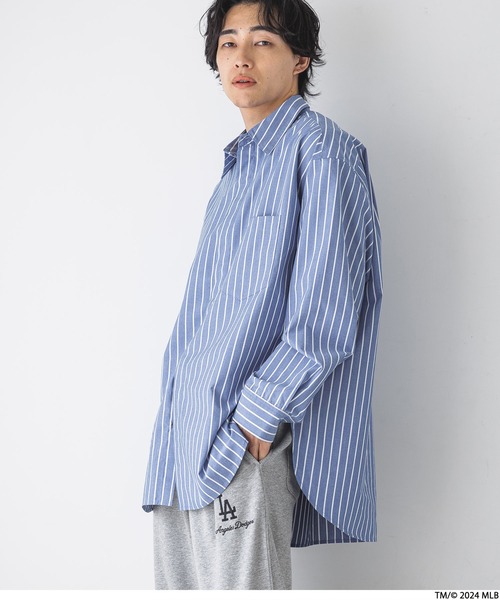 LOWRYS FARM（ローリーズファーム）の「MLBスウェットパンツ 147114（スウェットパンツ・レディース・ネイビー/グレー・LARGE/MEDIUM）」の12枚目の写真