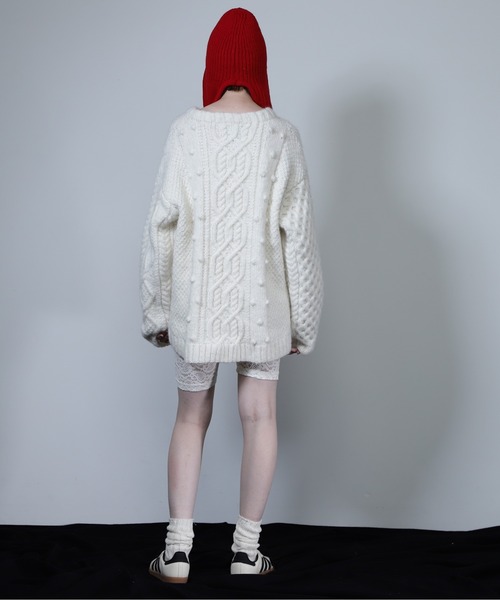 【セール】ハンドメイドネパールニット（ニット/セーター）｜ROSE BUD（ローズバッド）