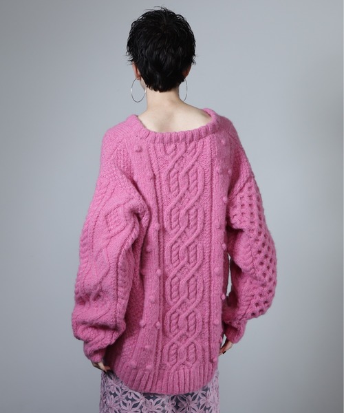 【セール】ハンドメイドネパールニット（ニット/セーター）｜ROSE BUD（ローズバッド）