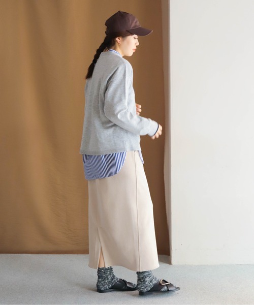 NOMBRE IMPAIR(ノンブルアンペール)の「TURNER刺繍 ニットP/O(ニット/セーター・レディース・グリーン/ライトグレー・FREE)」の12枚目の写真