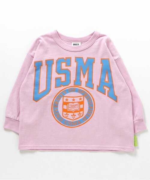 BREEZE（ブリーズ）の「カラフルカレッジTシャツ（Tシャツ/カットソー・キッズ・イエロー/ベージュ/レッド/ピンク・100/90/140/130/120/110）」の9枚目の写真