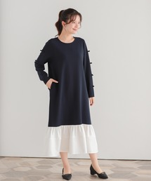 Fit more｜フィットモアのワンピース/ドレス（ブルー・ネイビー