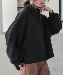 ダンボールスタンドジッププルオーバー