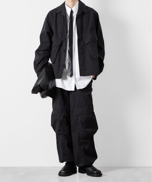 VEIN （ヴェイン）の「シンセティックレザー ナロータイ / SYNTHETIC LEATHER NARROW TIE（ネクタイ・メンズ・ブラック/ブラウン・ONE SIZE）」の14枚目の写真