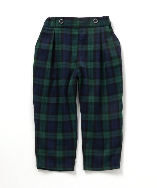 セール】【リンク】無地・チェック柄タックパンツ（その他パンツ