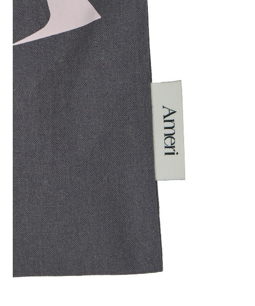 Ameri（アメリ）の「NEW LOGO TOTE BAG（トートバッグ・レディース・チャコールグレー/オレンジ/ホワイト/サックスブルー・FREE）」の10枚目の写真