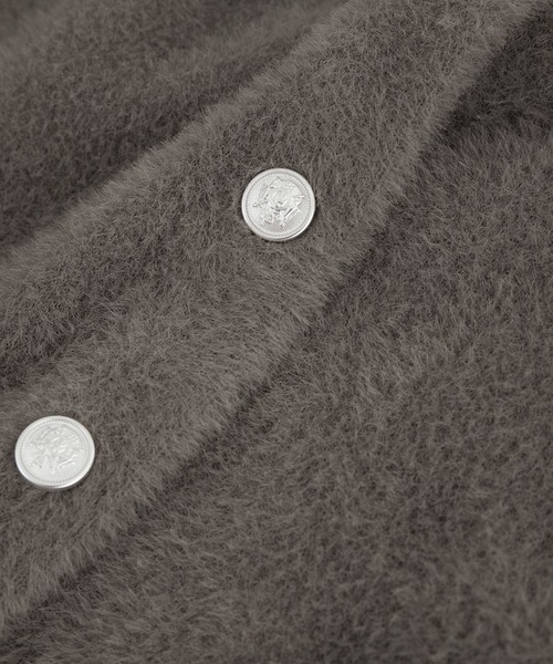 VIS（ビス）の「ラビットタッチメタルボタンカーディガン（カーディガン/ボレロ・レディース・オフホワイト/ブラウン/ネイビー・FREE）」の15枚目の写真