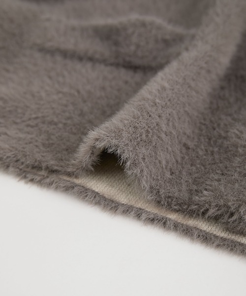 VIS（ビス）の「ラビットタッチメタルボタンカーディガン（カーディガン/ボレロ・レディース・オフホワイト/ブラウン/ネイビー・FREE）」の14枚目の写真