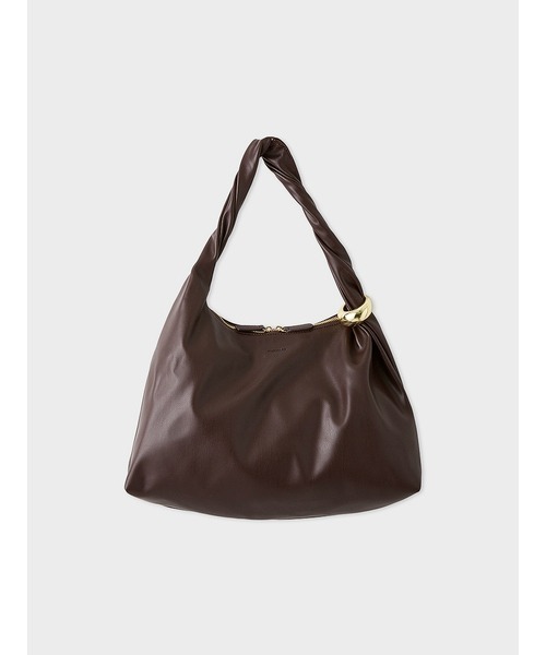 MIESROHE(ミースロエ)の「TWISTSHOULDERBAG(ショルダーバッグ・レディース・アイボリー/ブラウン/ブラック・FREE)」の3枚目の写真