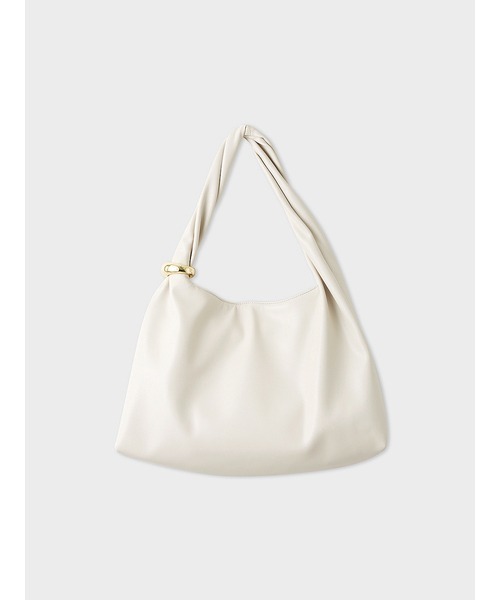 MIESROHE(ミースロエ)の「TWISTSHOULDERBAG(ショルダーバッグ・レディース・アイボリー/ブラウン/ブラック・FREE)」の10枚目の写真