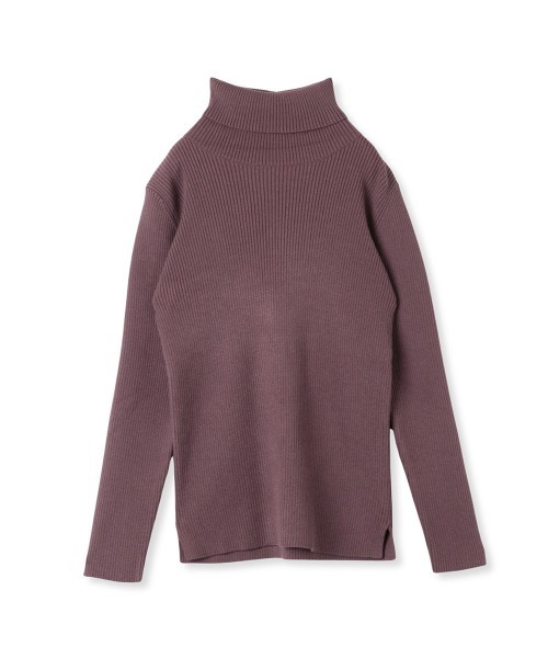 タートルリブニット≪手洗い可能≫（ニット/セーター）｜QUEENS COURT（クイーンズコート）