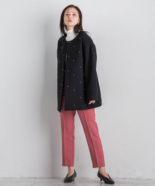 タートルリブニット≪手洗い可能≫（ニット/セーター）｜QUEENS COURT（クイーンズコート）