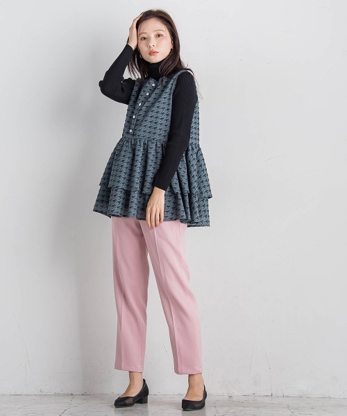 タートルリブニット≪手洗い可能≫（ニット/セーター）｜QUEENS COURT（クイーンズコート）