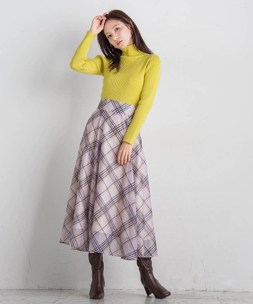 タートルリブニット≪手洗い可能≫（ニット/セーター）｜QUEENS COURT（クイーンズコート）