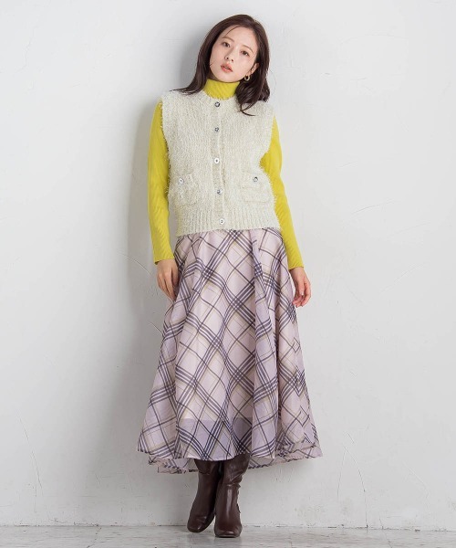 タートルリブニット≪手洗い可能≫（ニット/セーター）｜QUEENS COURT（クイーンズコート）