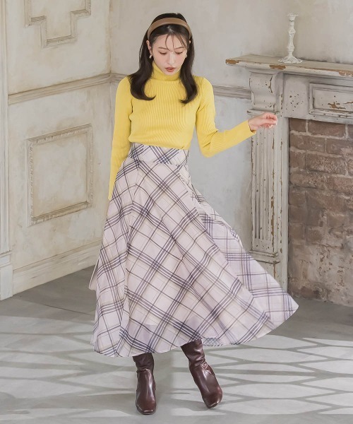 タートルリブニット≪手洗い可能≫（ニット/セーター）｜QUEENS COURT（クイーンズコート）