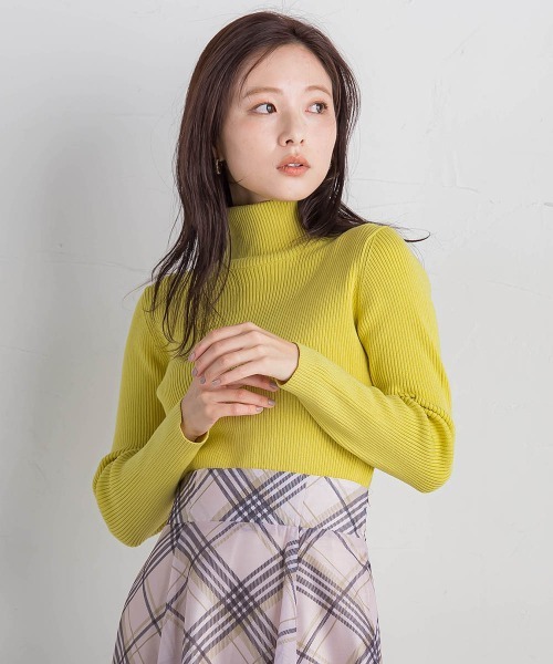 タートルリブニット≪手洗い可能≫（ニット/セーター）｜QUEENS COURT（クイーンズコート）