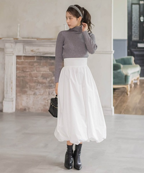 タートルリブニット≪手洗い可能≫（ニット/セーター）｜QUEENS COURT（クイーンズコート）