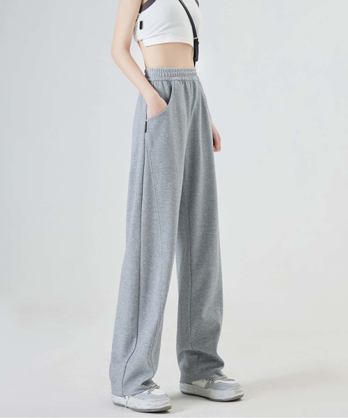 MAISON DE THERESE(メゾン ド テレーズ)の「トレーニングフィットネス ジャージパンツ スポーツウエア(スウェットパンツ・レディース・グレー/ベージュ/ブラック/ダークグレー・M/S)」の7枚目の写真