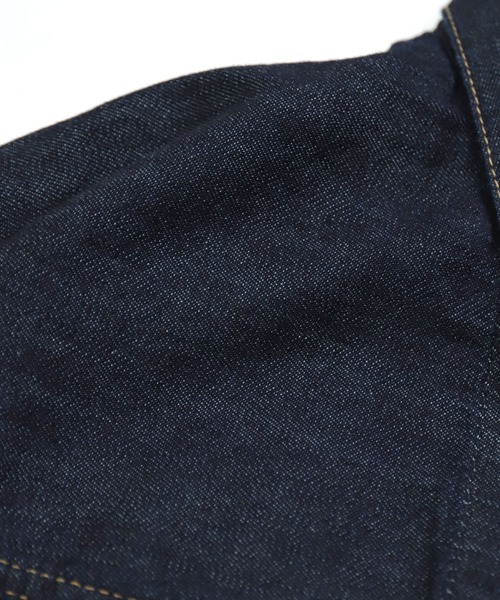 OMNIGOD（オムニゴッド）の「[OMNIGOD womens / オムニゴッド] 7ozデニム ショートワークジャケット（デニムジャケット・レディース・ワンウォッシュ・0）」の19枚目の写真