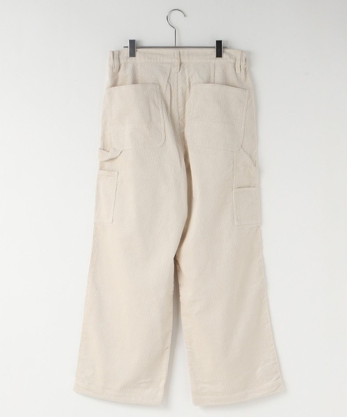 LOWRYS FARM（ローリーズファーム）の「コーデュロイペインターパンツ　250525（その他パンツ・メンズ・アイボリー/ブラウン・MEDIUM/LARGE）」の3枚目の写真