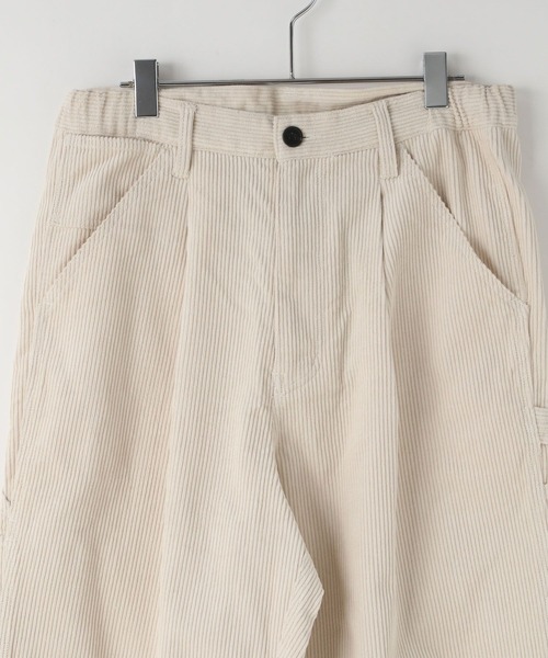 LOWRYS FARM（ローリーズファーム）の「コーデュロイペインターパンツ　250525（その他パンツ・メンズ・アイボリー/ブラウン・MEDIUM/LARGE）」の4枚目の写真