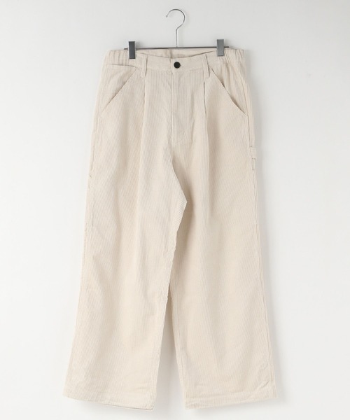 LOWRYS FARM（ローリーズファーム）の「コーデュロイペインターパンツ　250525（その他パンツ・メンズ・アイボリー/ブラウン・MEDIUM/LARGE）」の19枚目の写真