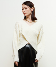 SOFFITTO | 2WAYクロスニット(ニット/セーター)