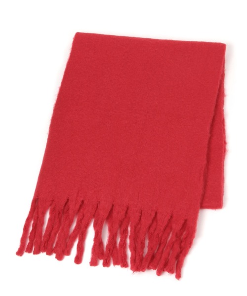 BAYFLOW（ベイフロー）の「[冬にうれしい]静電気軽減マフラー（マフラー・レディース・オフホワイト/レッド/グレー/グリーン・FREE）」の13枚目の写真