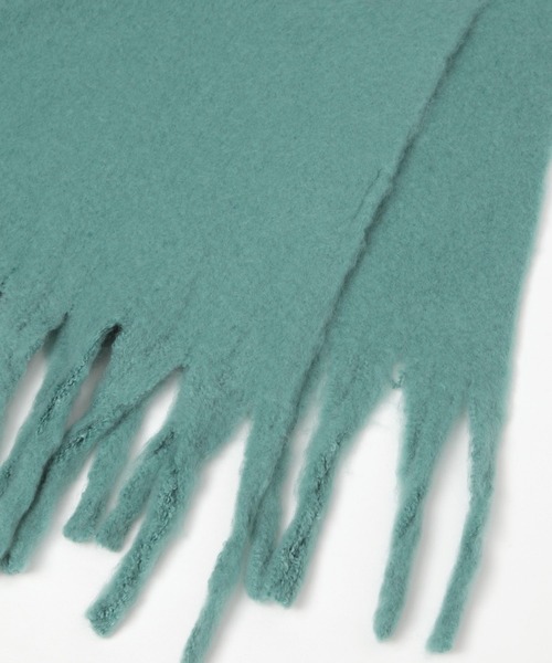 BAYFLOW（ベイフロー）の「[冬にうれしい]静電気軽減マフラー（マフラー・レディース・オフホワイト/レッド/グレー/グリーン・FREE）」の18枚目の写真