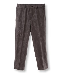 MEN'S BIGI | コットンリネン楊柳サッカースラックスパンツ(スラックス)