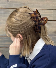 poiregnee（ポワニェ）の「［select］リボンヘアクリップ（バレッタ/ヘアクリップ・レディース）」
