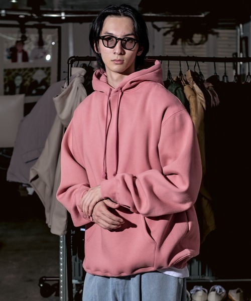 CALIFORNIA OUTFITTERS(カリフォルニア アウトフィッターズ)の「2-11A2 +82 gallery 裏起毛パーカー(パーカー・メンズ・ピンク/チャコール/オートミール/ネイビー/グレー/ブラック/クリーム・XL/M/L/XXL)」の7枚目の写真
