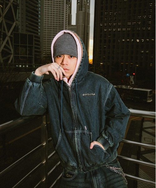 centimeter ダックジャケット ジップパーカー デニムジャケット